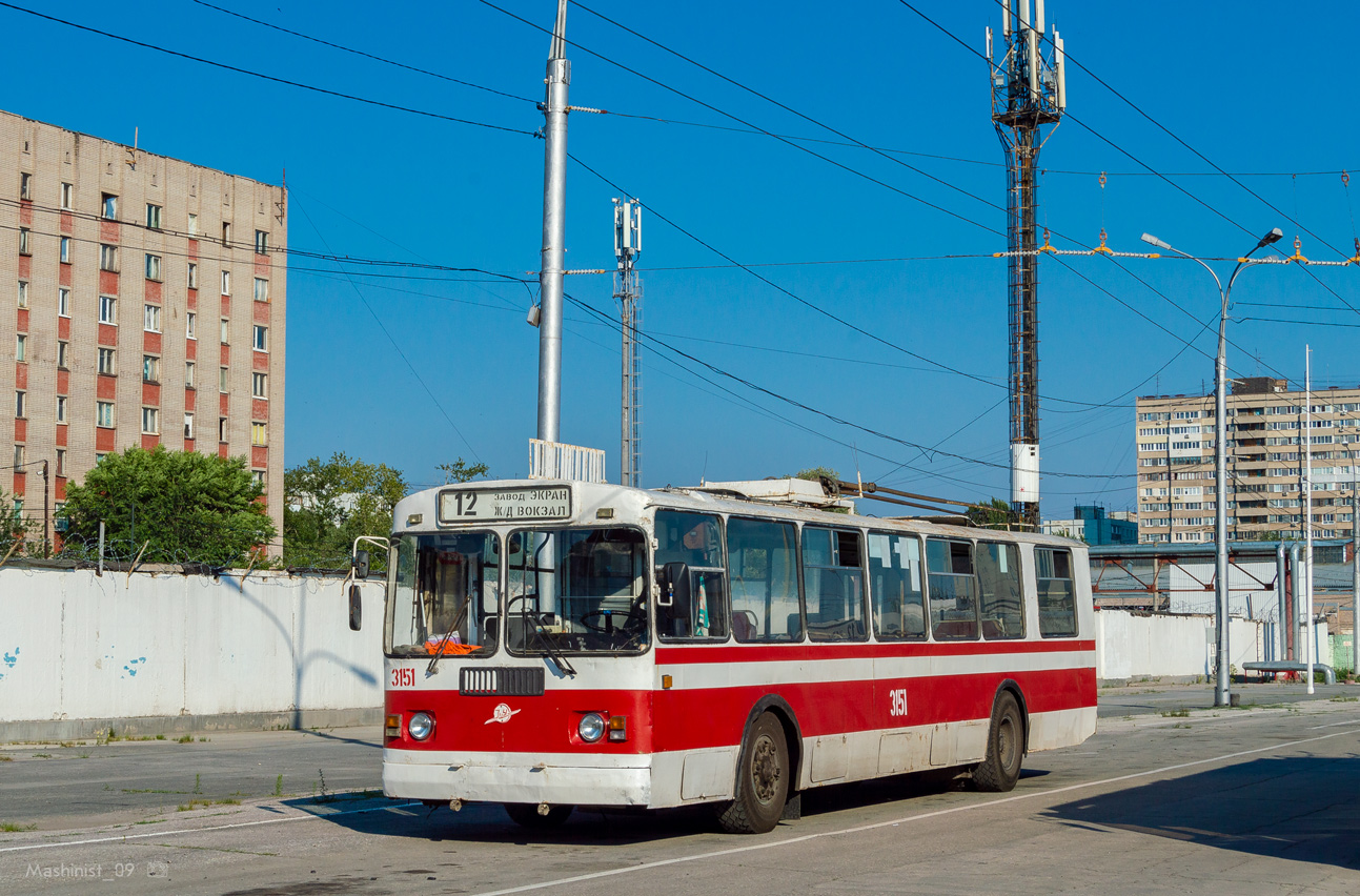 薩馬拉, ZiU-682G [G00] # 3151; 薩馬拉 — Trolleybus depot # 3