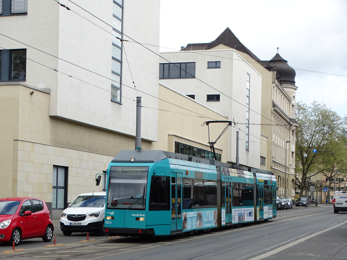 Франкфурт-на-Майне, Duewag R № 022