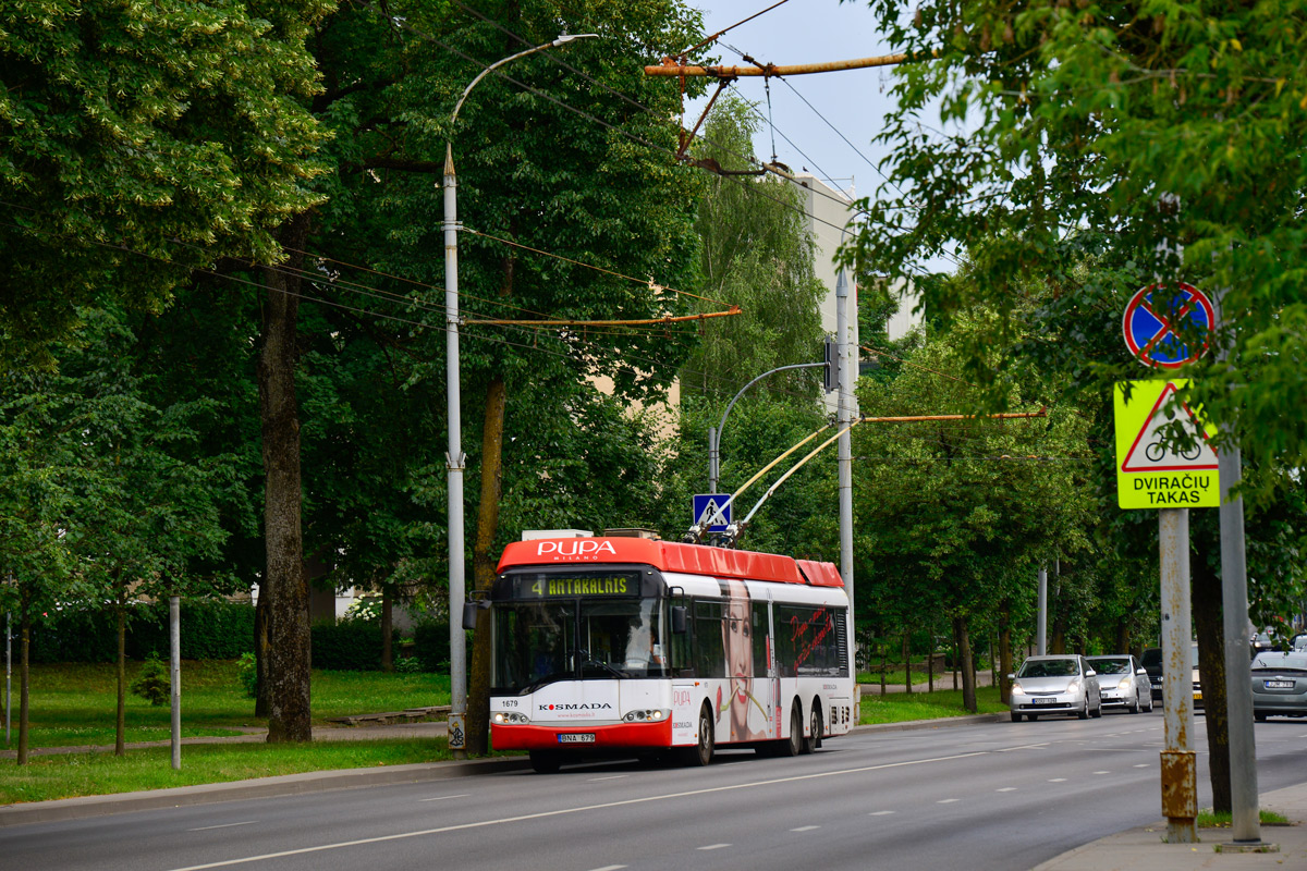 Вильнюс, Solaris Trollino II 15 AC № 1679
