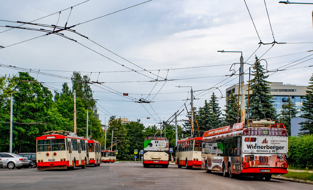Вильнюс, Solaris Trollino II 15 AC № 1674