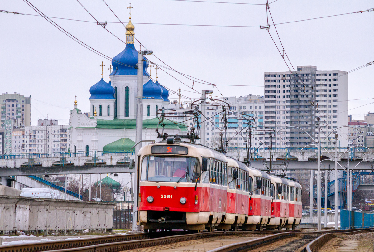 კიევი, Tatra T3SUCS № 5581; კიევი — Incidents
