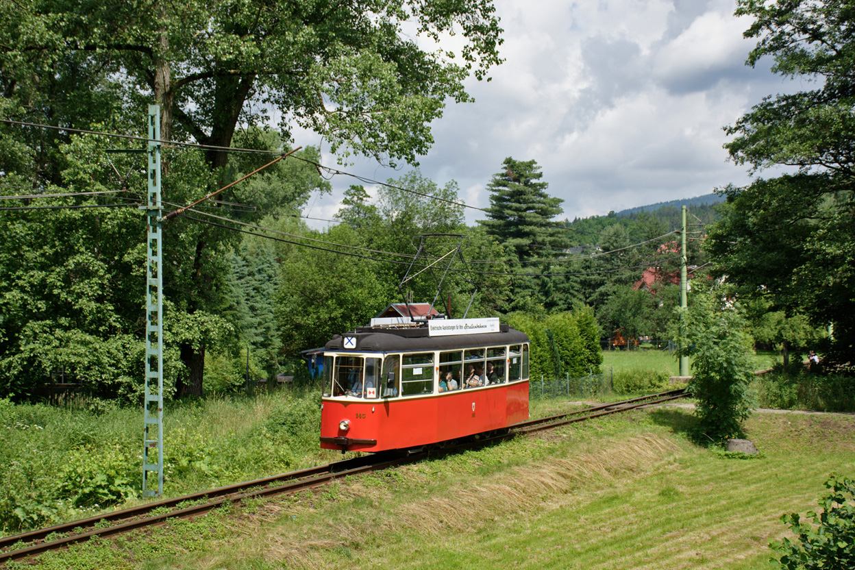 Liberec ― Jablonec nad Nisou, Gotha T2-62 N°. 145; Liberec ― Jablonec nad Nisou — Les semaines derniéres de la voie métrique, 2021