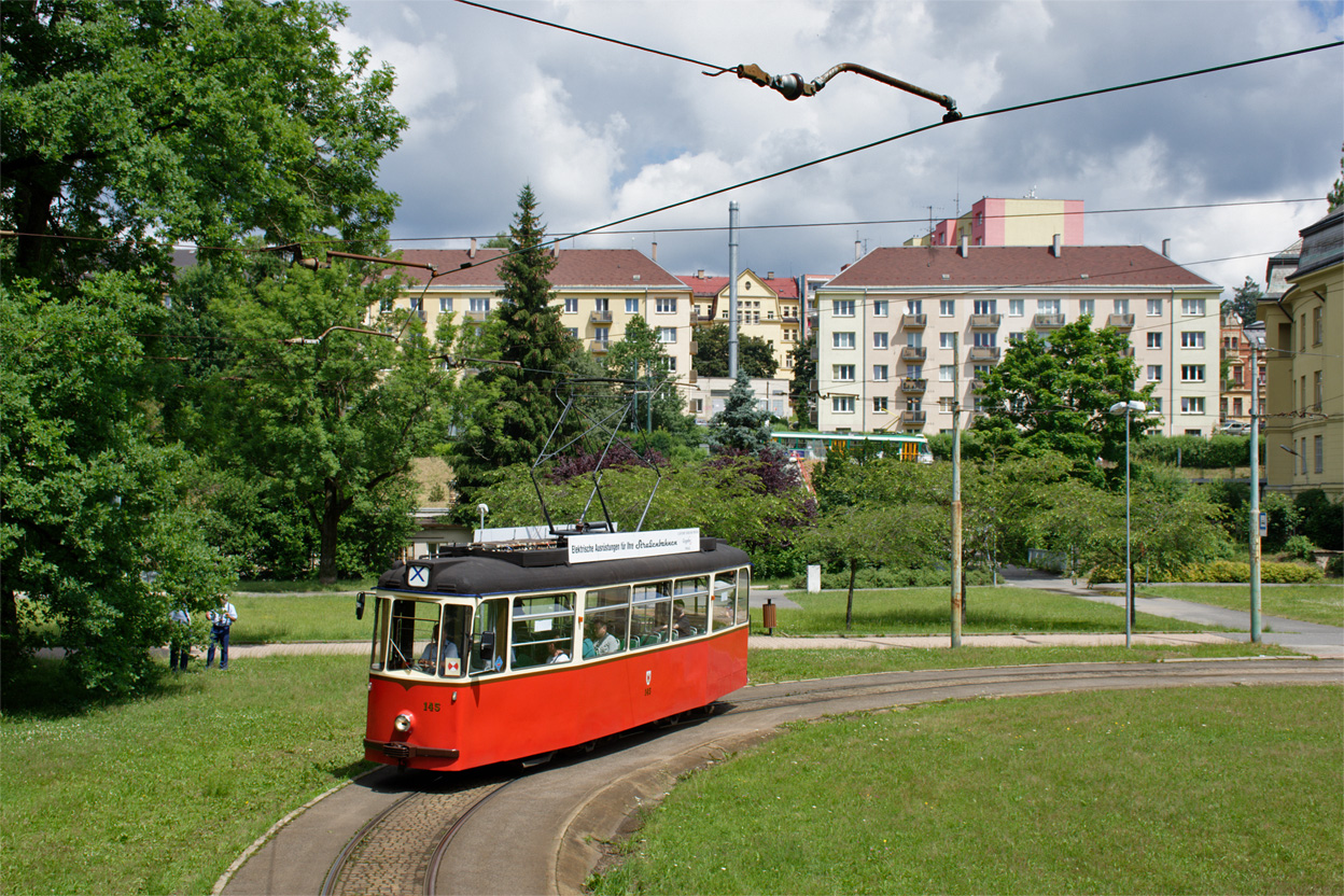 Liberec ― Jablonec nad Nisou, Gotha T2-62 N°. 145; Liberec ― Jablonec nad Nisou — Les semaines derniéres de la voie métrique, 2021