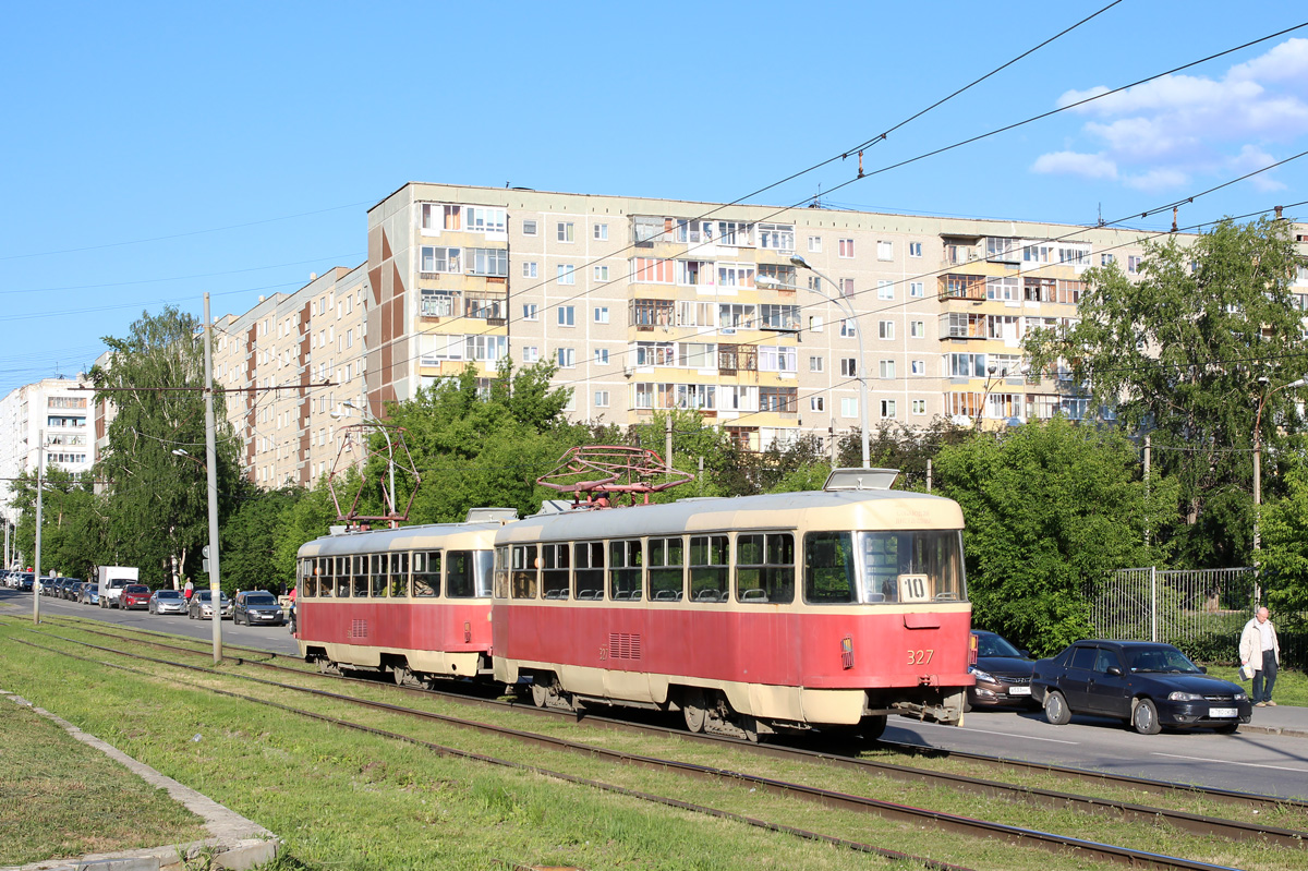 Екатеринбург, Tatra T3SU № 327
