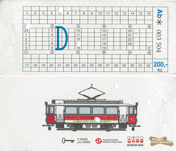 Прага — Проездные документы