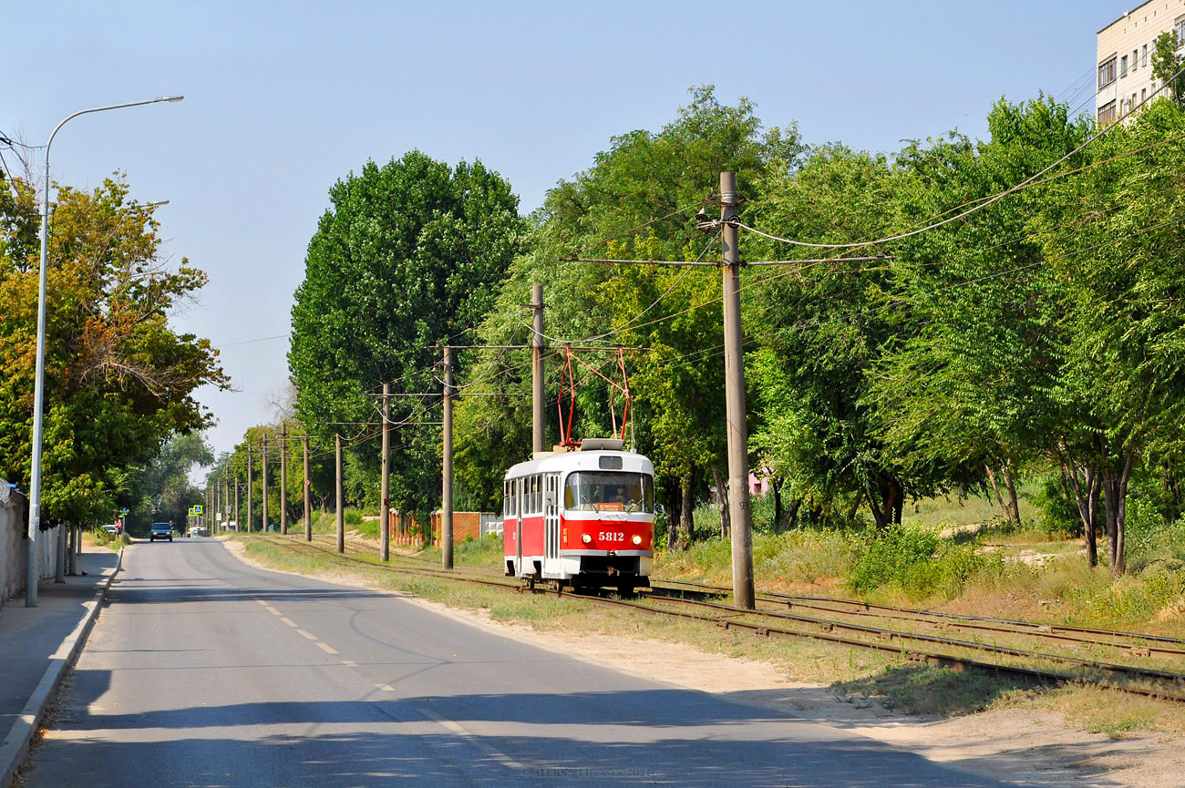 Volgograd, Tatra T3SU # 5812