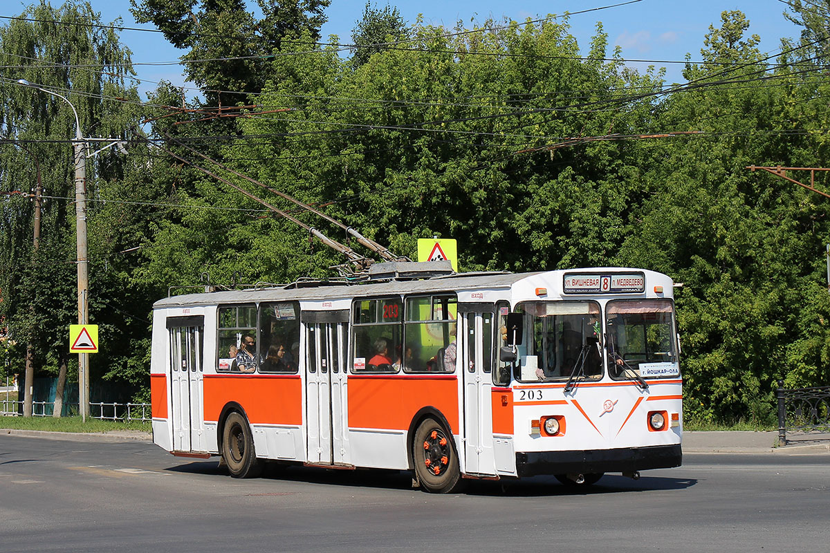 Йошкар-Ола, ЗиУ-682В-013 [В0В] № 203