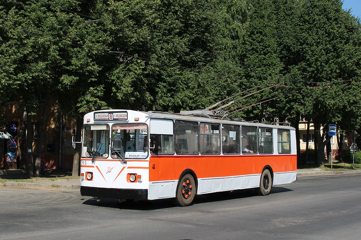 Йошкар-Ола, ЗиУ-682В-013 [В0В] № 203
