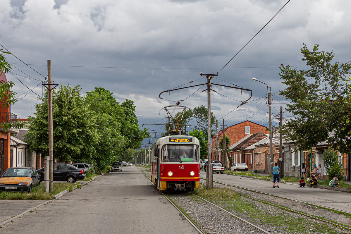 Владикавказ, Tatra T4DM № 14