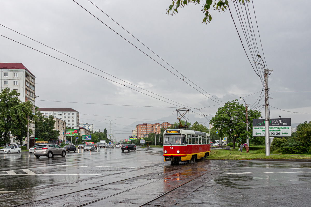 Владикавказ, Tatra T4DM № 14