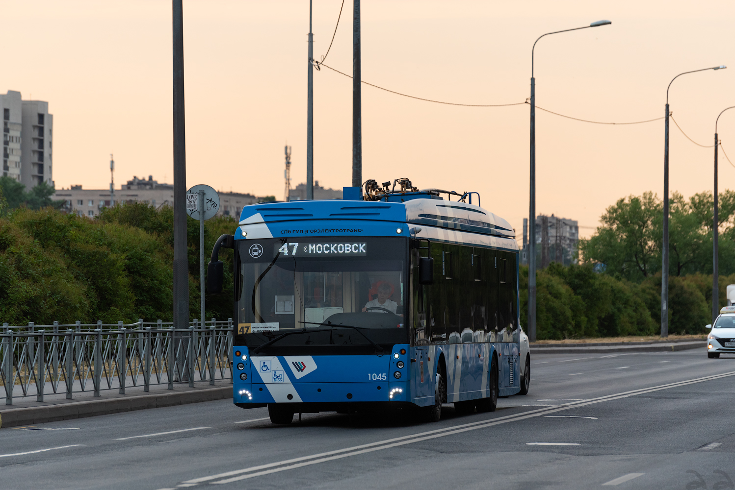 Санкт-Петербург, Тролза-5265.08 «Мегаполис» № 1045