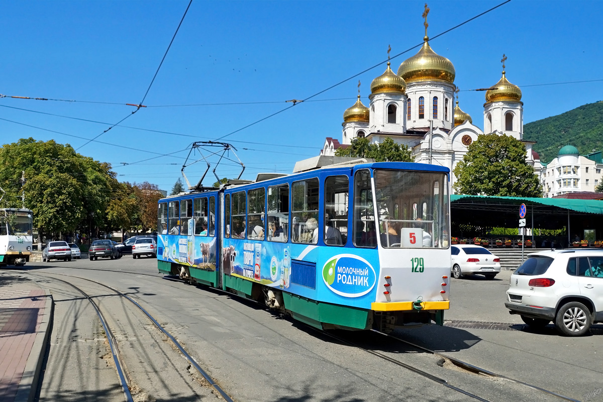 Пятигорск, Tatra KT4SU № 129