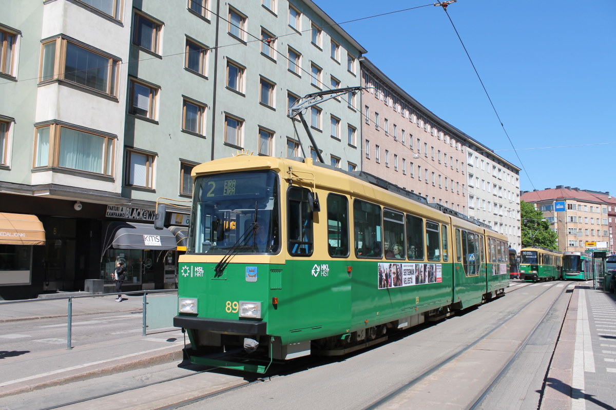 Хелзинки — Еспоо, Valmet MLNRV2 № 89
