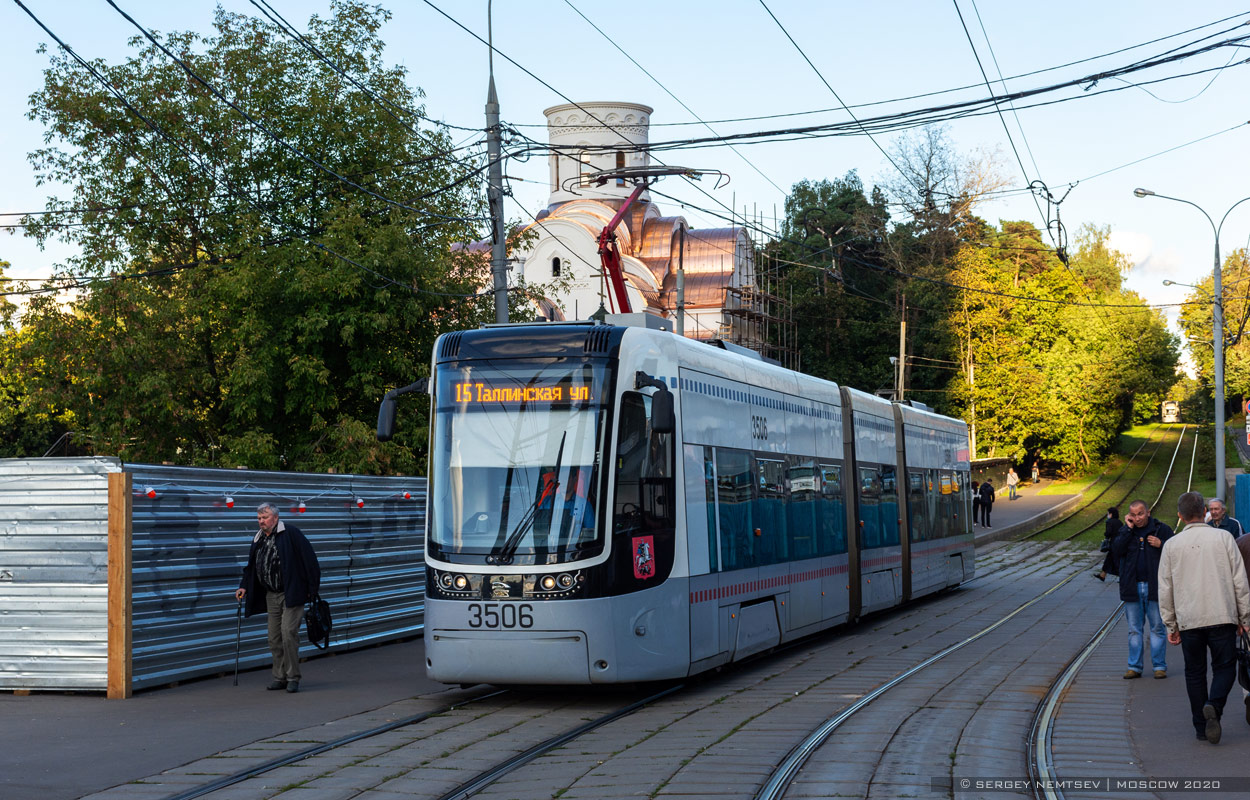 Москва, 71-414 (Pesa Fokstrot) № 3506 Москва, 71-414 (Pesa Fokstrot) № 3506