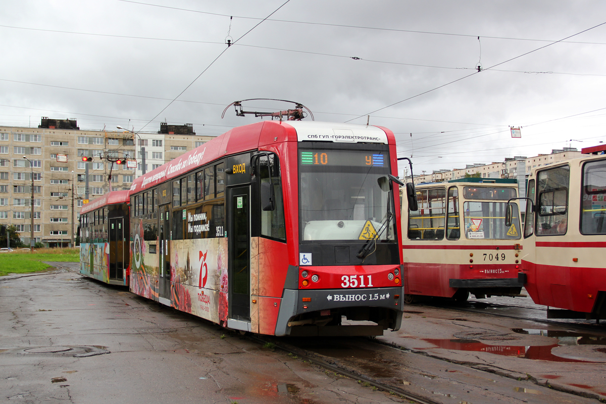 Санкт-Петербург, ЛМ-68М3 № 3511 Санкт-Петербург, ЛМ-68М3 № 3511