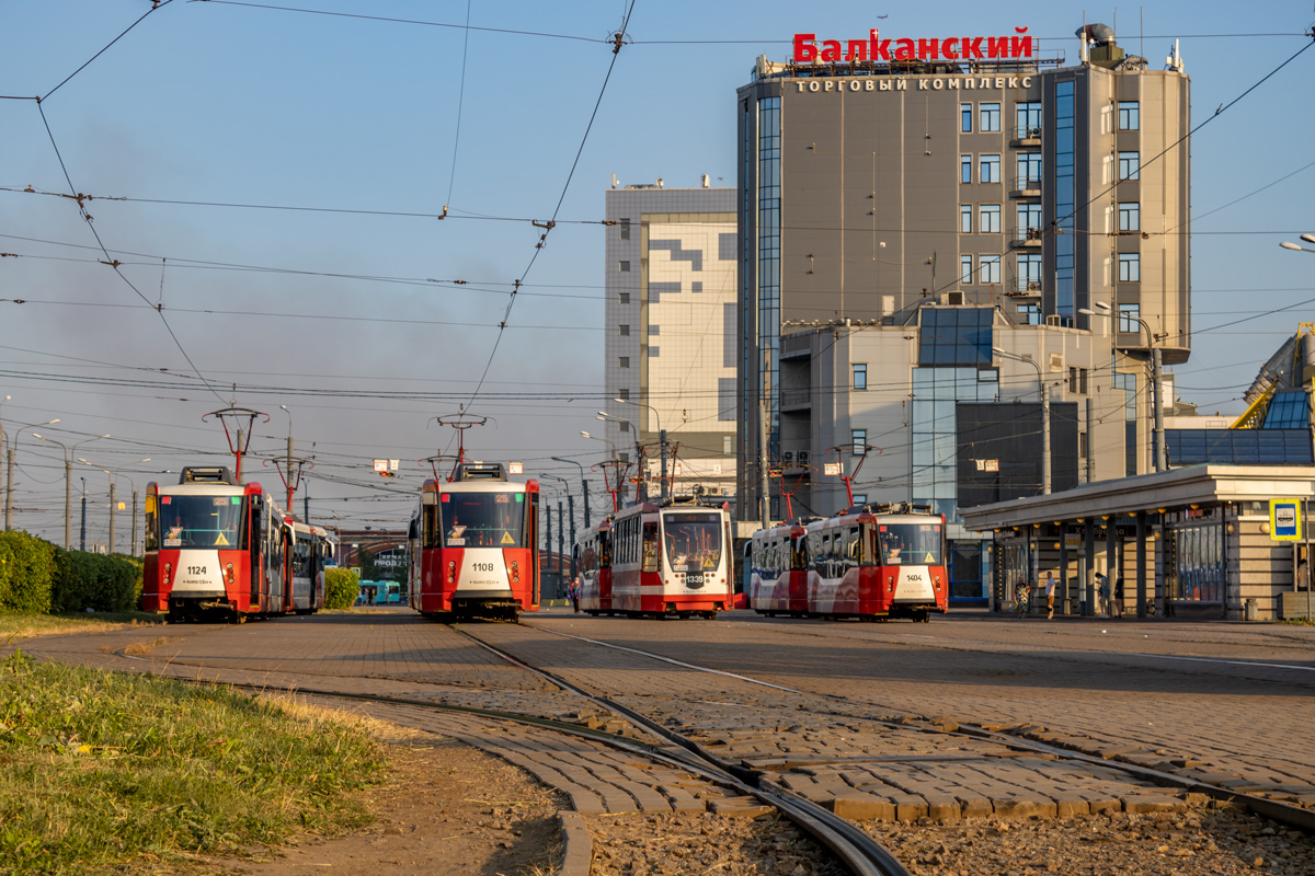 Санкт-Петербург — Конечные станции и разворотные кольца