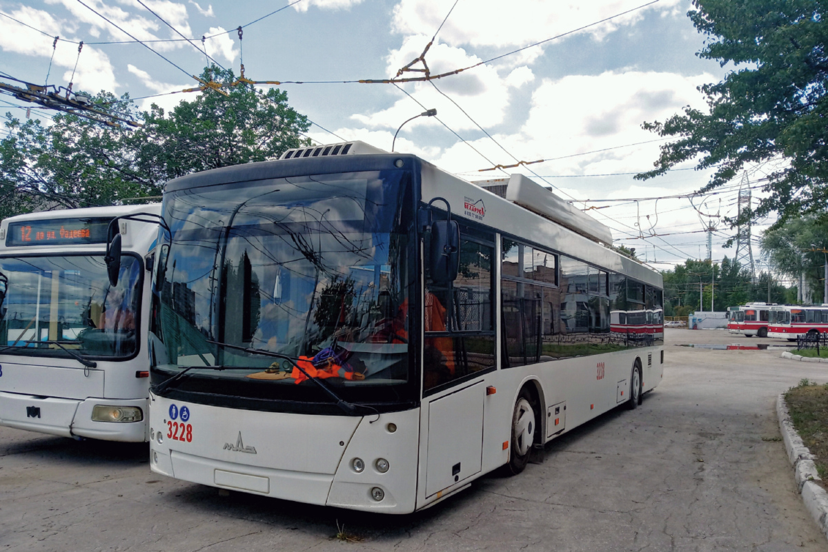 Samara, MAZ-ETON T203 č. 3228; Samara — Trolleybus depot # 3