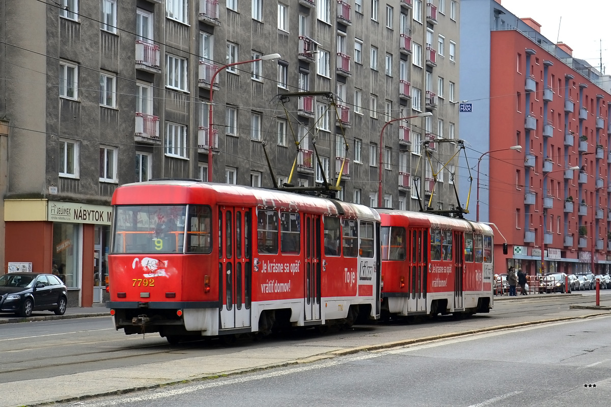 Братислава, Tatra T3P № 7792