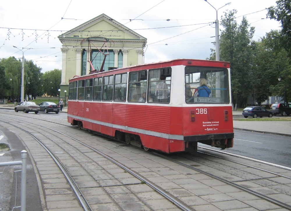 Витебск, 71-605 (КТМ-5М3) № 386