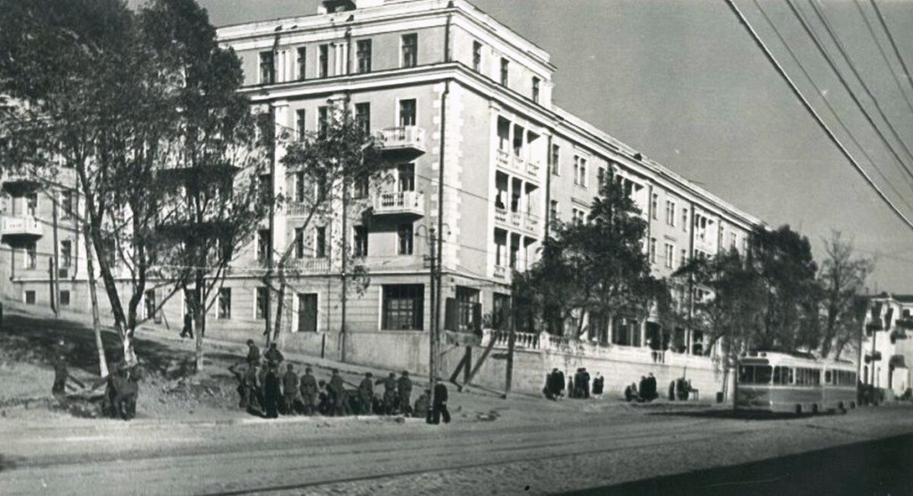 Владивосток — Исторические фотографии — трамвай (1946-1970)