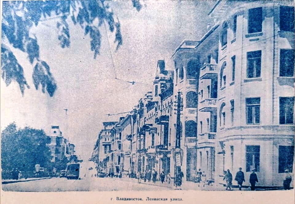 Vladivostoka — Historic Photos — Tramway (1912-1945)