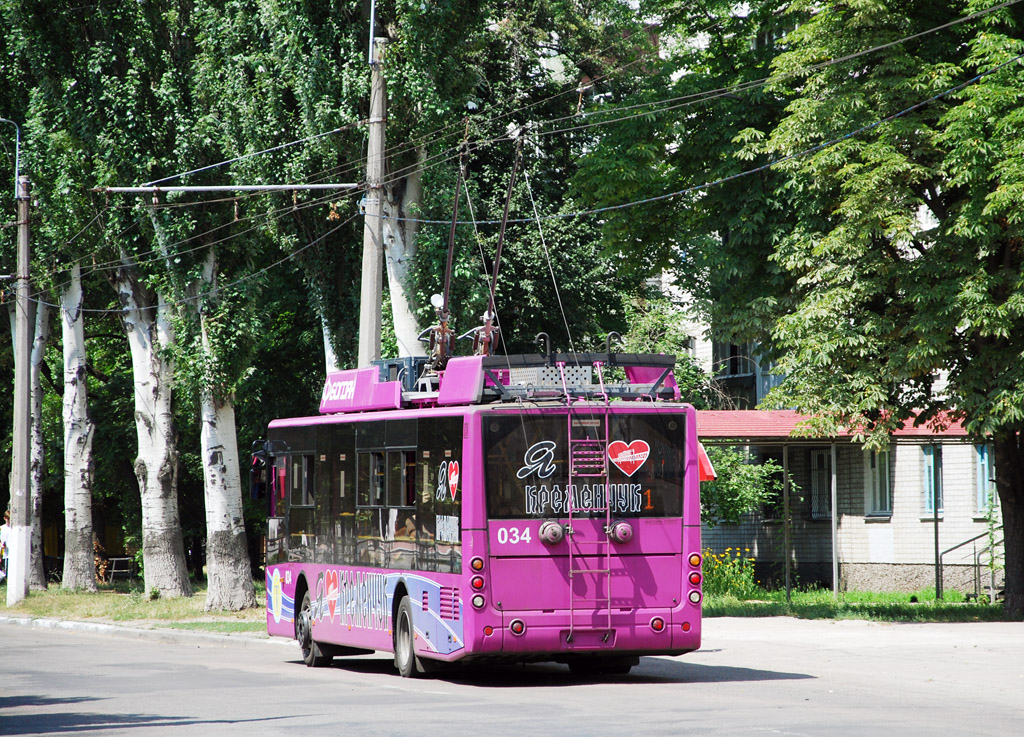 Кременчуг, Богдан Т70117 № 034