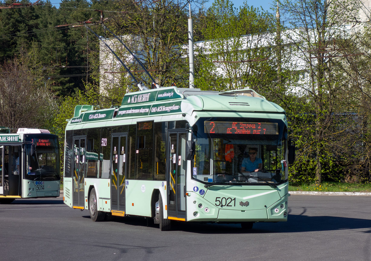 Минск, БКМ 32100D № 5021
