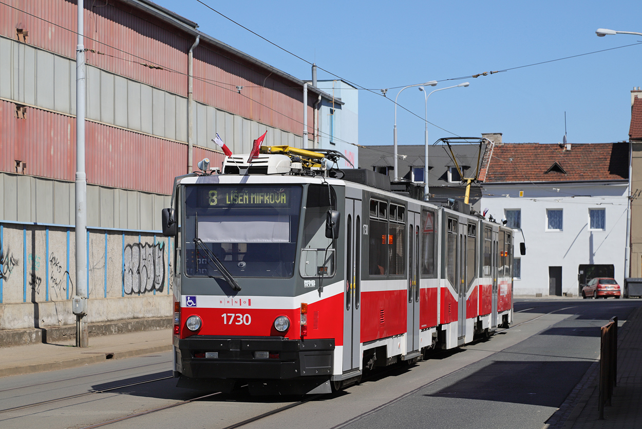 Брно, Tatra KT8D5N № 1730
