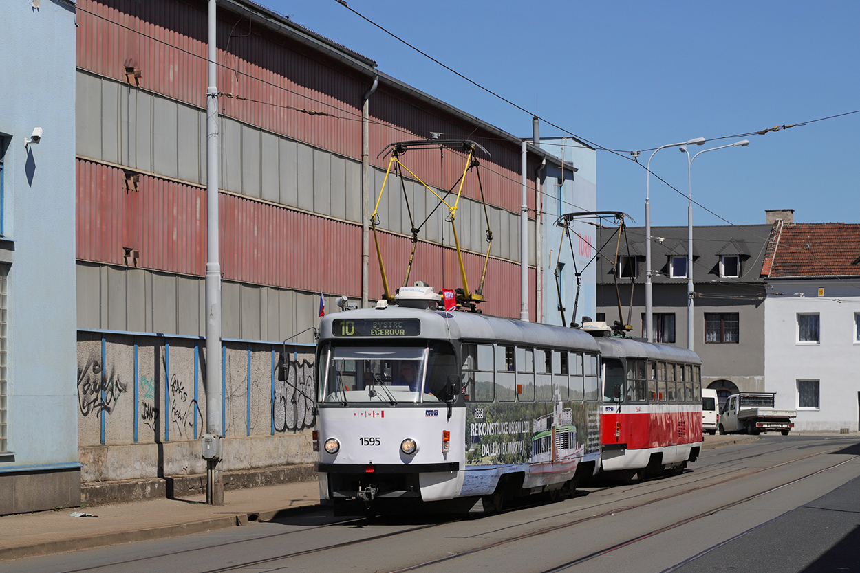 Брно, Tatra T3P № 1595