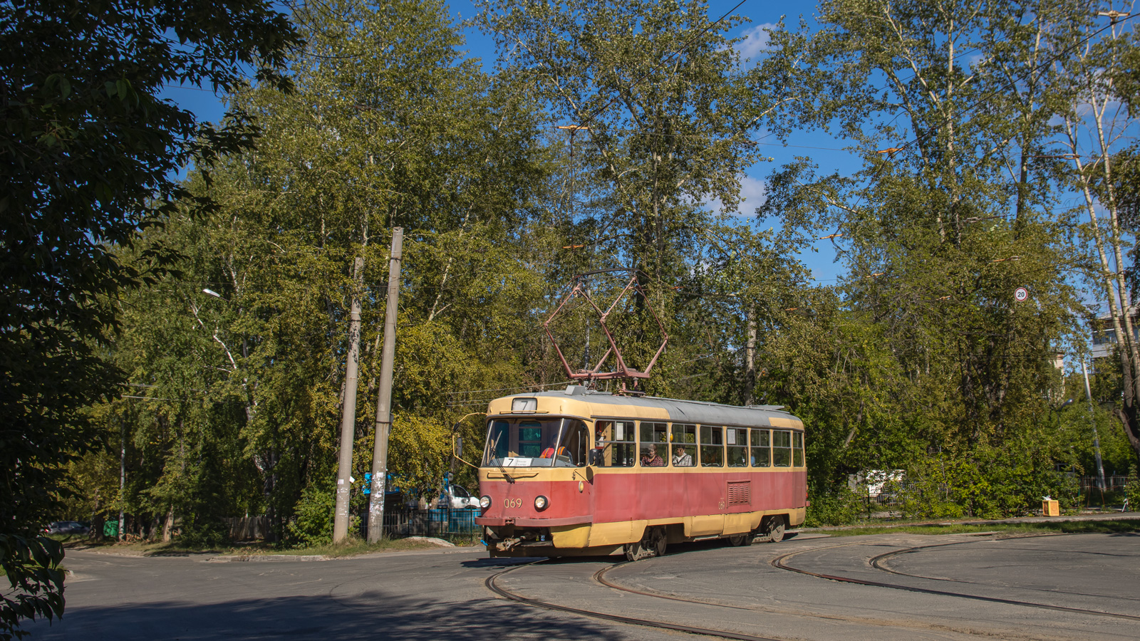 Jekaterinburg, Tatra T3SU (2-door) Nr. 069