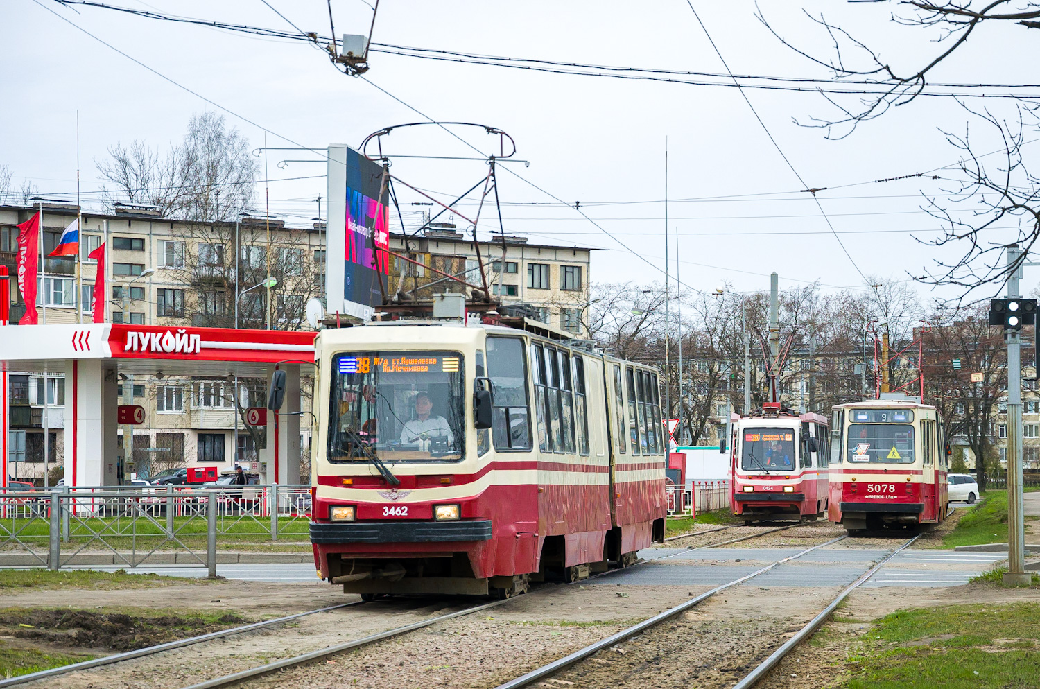 Санкт-Петербург, ЛВС-86К-М № 3462; Санкт-Петербург, ЛВС-86К № 5078