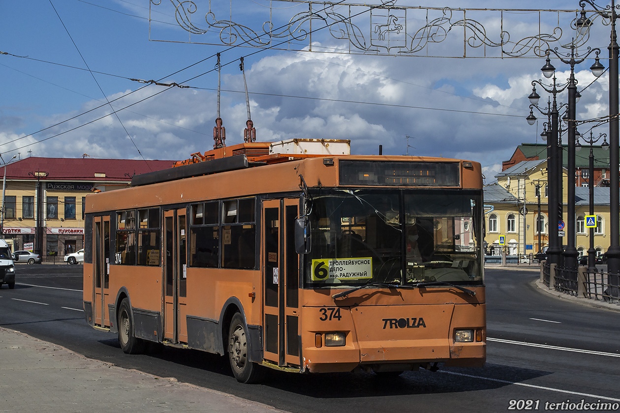 Томск, Тролза-5275.05 «Оптима» № 374