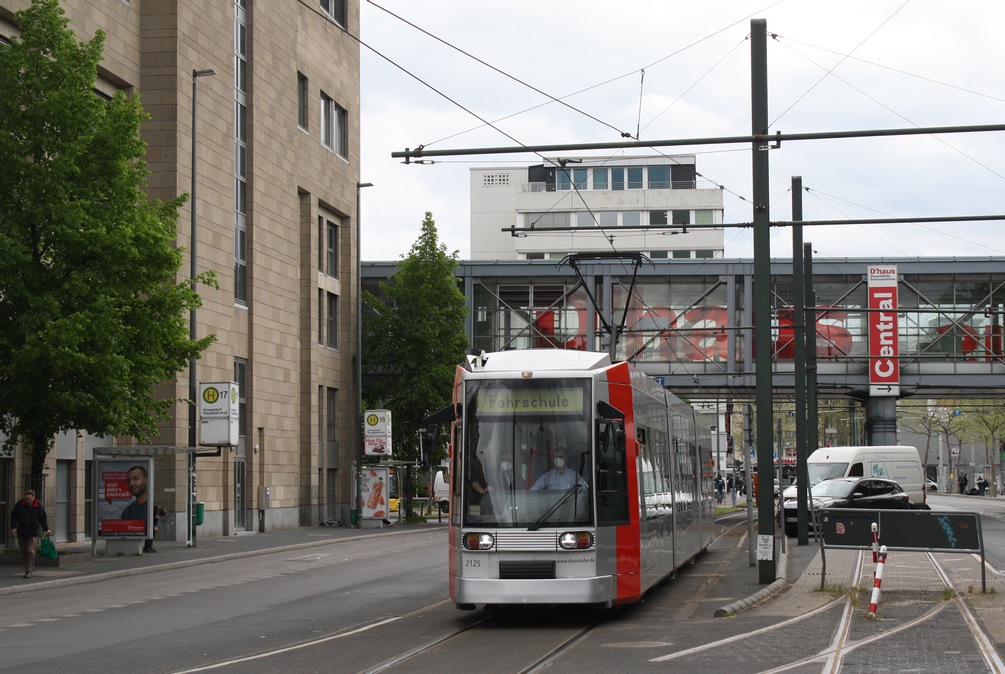 Дюссельдорф, Duewag NF6 № 2125 Дюссельдорф, Duewag NF6 № 2125