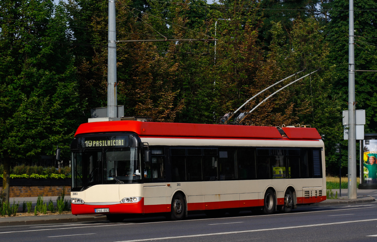 Vilnius, Solaris Trollino II 15 AC № 2683