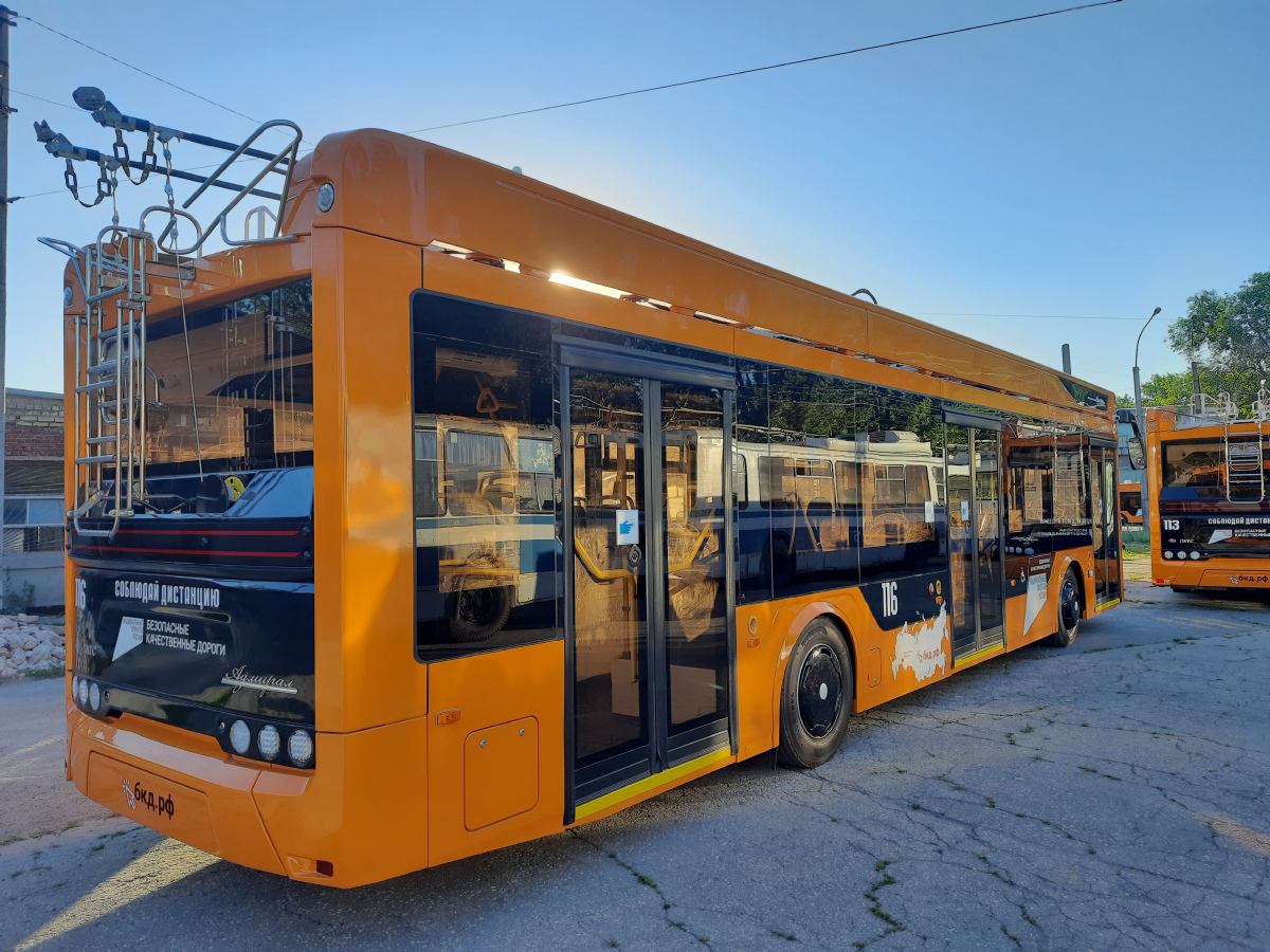Самара, ПКТС-6281.00 «Адмирал» № 116; Самара — Новые троллейбусы "ПК Транспортные системы"; Самара — Троллейбусное депо № 2