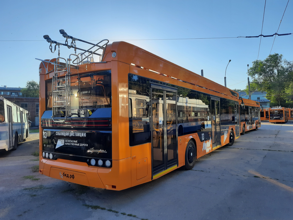 Самара, ПКТС-6281.00 «Адмирал» № 113; Самара — Новые троллейбусы "ПК Транспортные системы"; Самара — Троллейбусное депо № 2