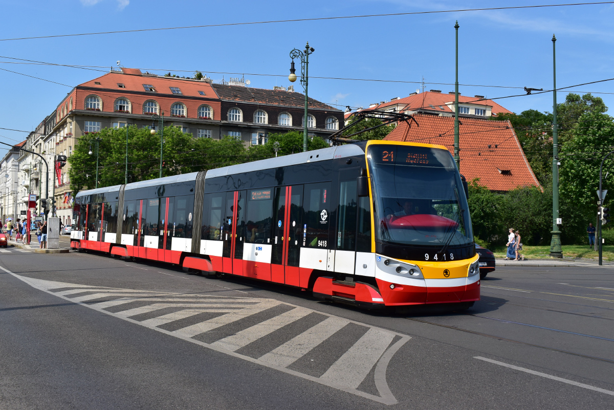 Praga, Škoda 15T6 ForCity Alfa Praha Nr 9418