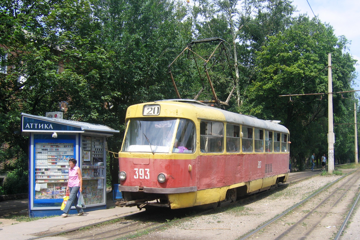 Харьков, Tatra T3SU № 393