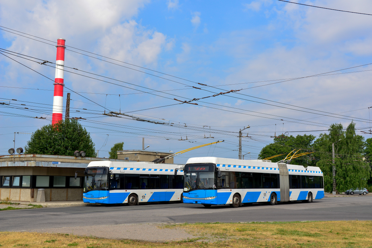 Таллин, Solaris Trollino III 18 AC № 445