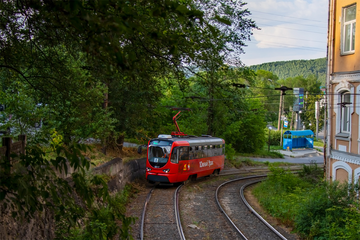 Златоуст, Tatra T3K «Иж» № 001