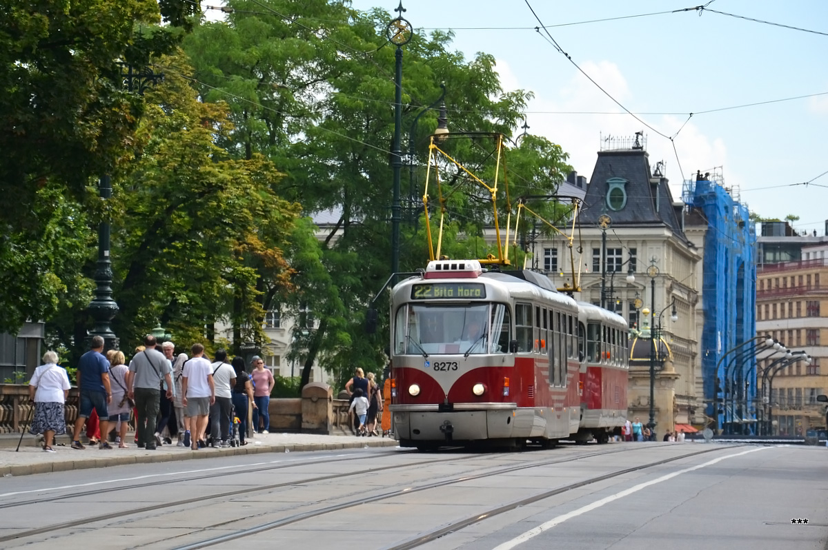 Прага, Tatra T3R.PLF № 8273