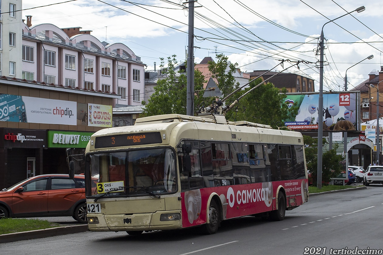 Томск, БКМ 321 № 421
