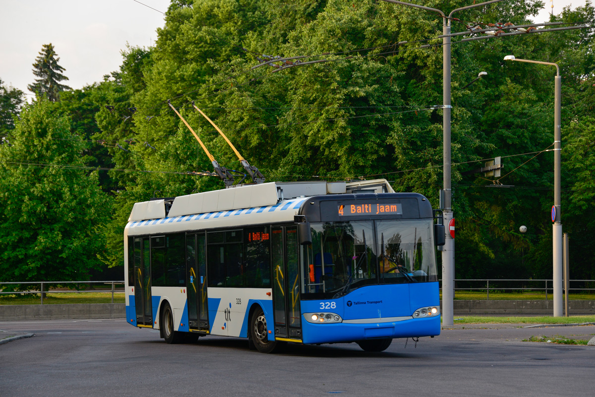 Таллин, Solaris Trollino II 12 Ganz № 328