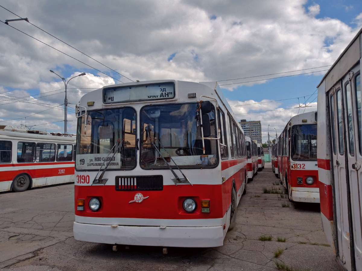 სამარა, ZiU-682G-016.03 № 3190; სამარა — Trolleybus depot # 3