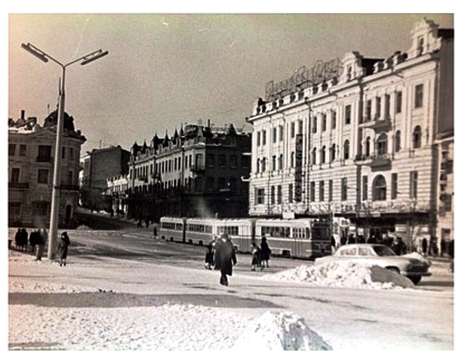 Владивосток — Исторические фотографии — трамвай (1946-1970)