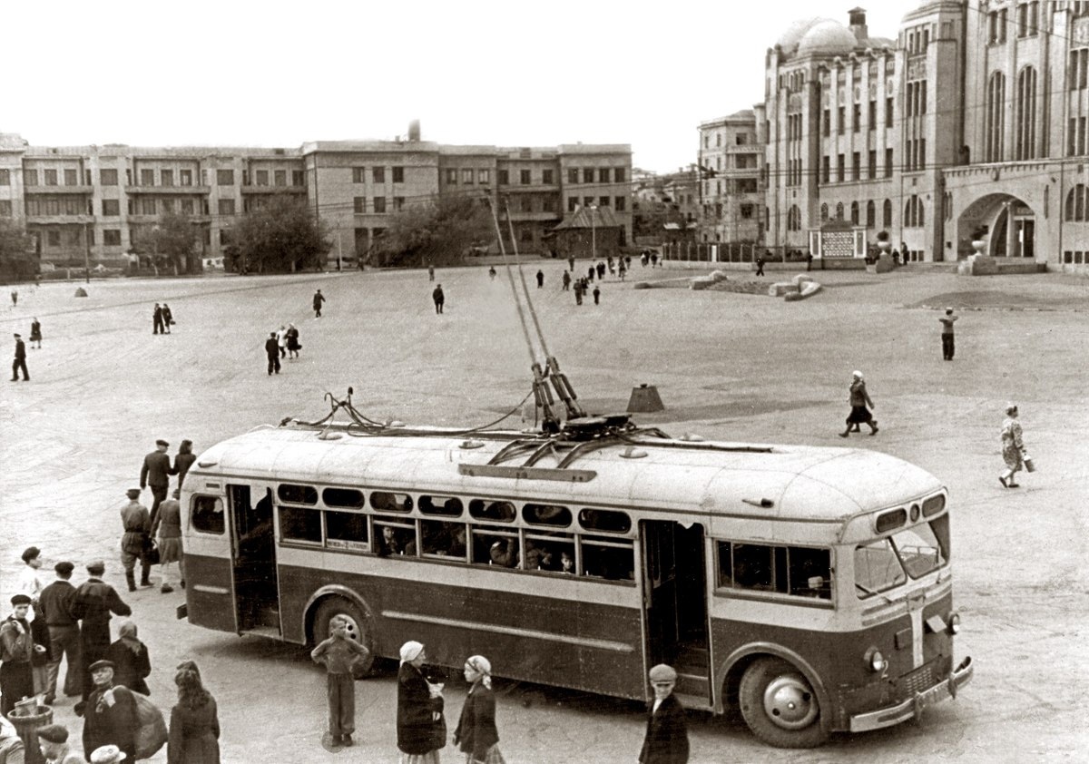 Самара, МТБ-82Д № 2; Самара — Исторические фотографии — Трамвай и Троллейбус (1942-1991)