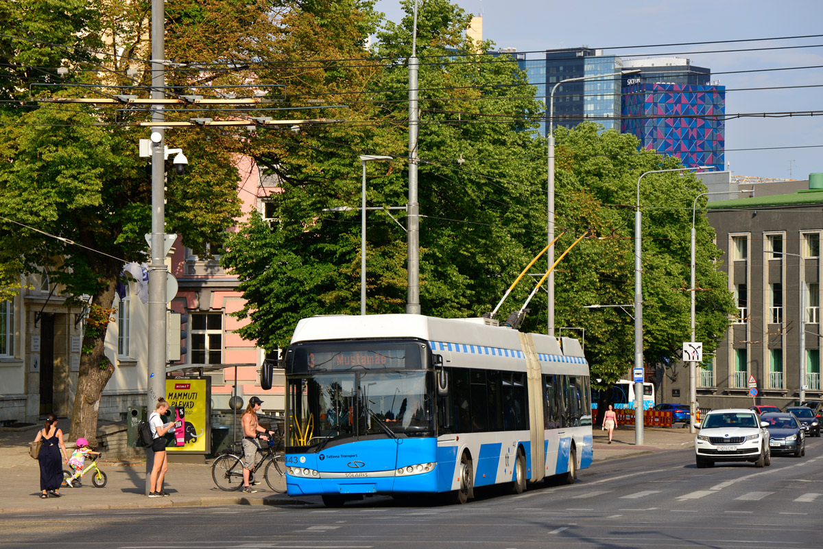 Таллин, Solaris Trollino III 18 AC № 443