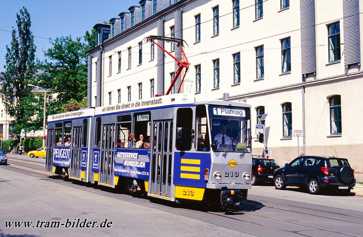 Плауэн, Tatra KT4DMC № 213