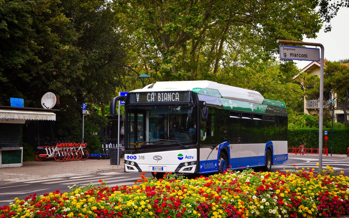 Венеция, Solaris Urbino IV 12 Electric № 318