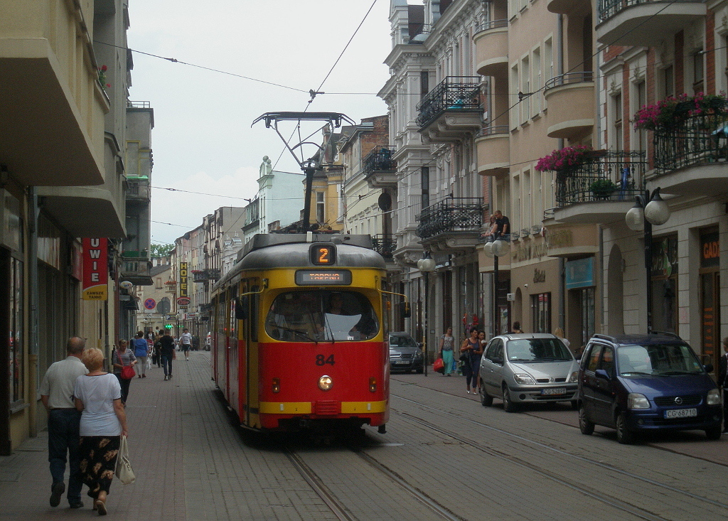 Грудзёндз, Duewag GT8 № 84